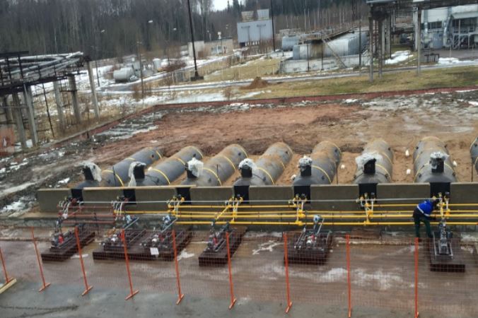 Резервное или аварийное газоснабжение с использованием газа SNG